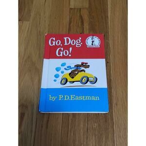 Vintage Go Dog Go! By P D Eastman Beginner Books 1961 Edition Dr Seuss
